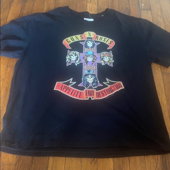 FOG Fear Of God Guns N Roses T-shirt large black - Picture 3 of 7